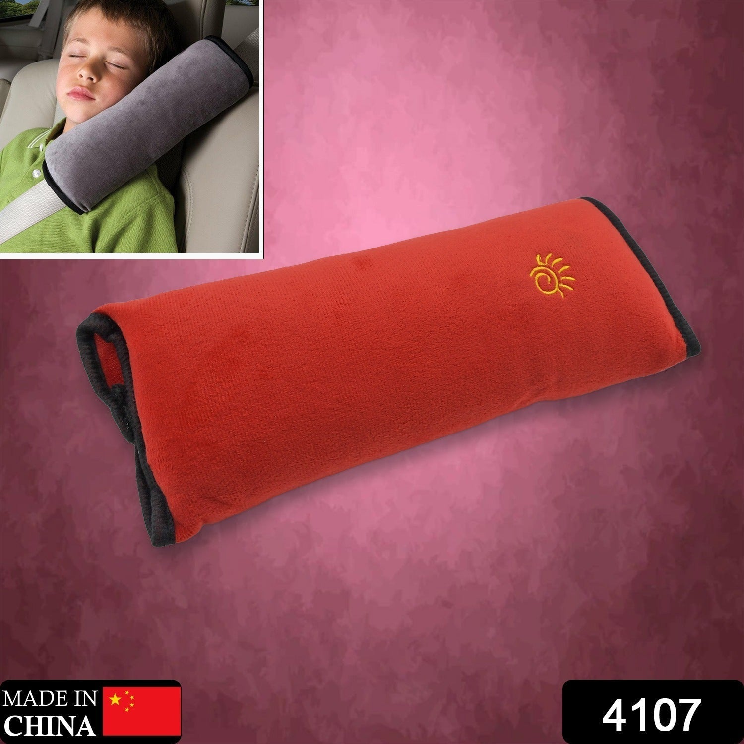 4107 Child Safety Belt Cushion Universal Car Seat Belt Cushion Adjustable Support for Neck and Shoulder in Car when Sleeping for Children and Adults (1 Pc) 4107 Child Safety Belt Cushion Universal Car Seat Belt Cushion Adjustable Support for Neck and Shoulder in Car when Sleeping for Children and Adults (1 Pc)